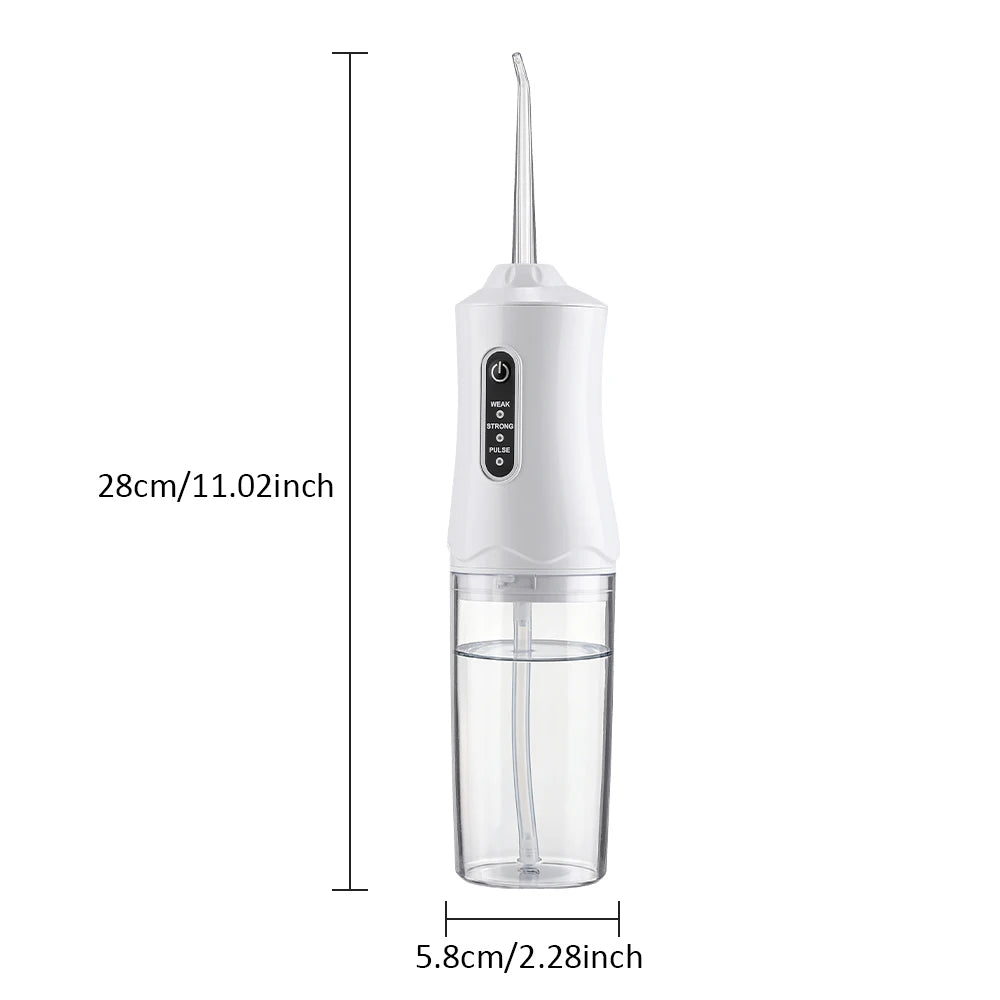 Portable Rechargeable Water Dental Flosser for Deep Teeth Cleaning - 9