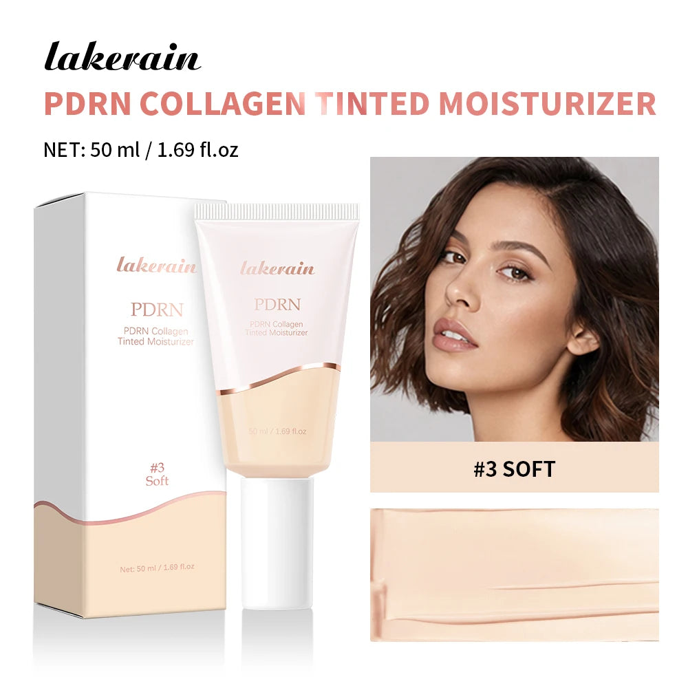 PDRN Collagen Tinted Moisturizer for All-Day Radiant Skin and Coverage - 21