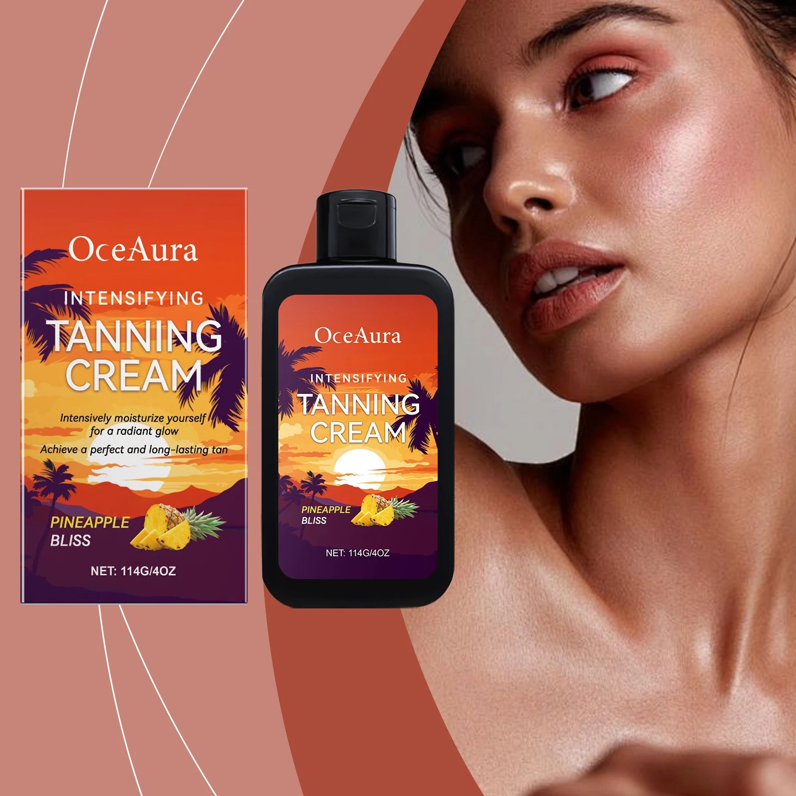 Intensifying Skin Tanning Accelerator Cream for Radiant Sun-Kissed Glow - 7