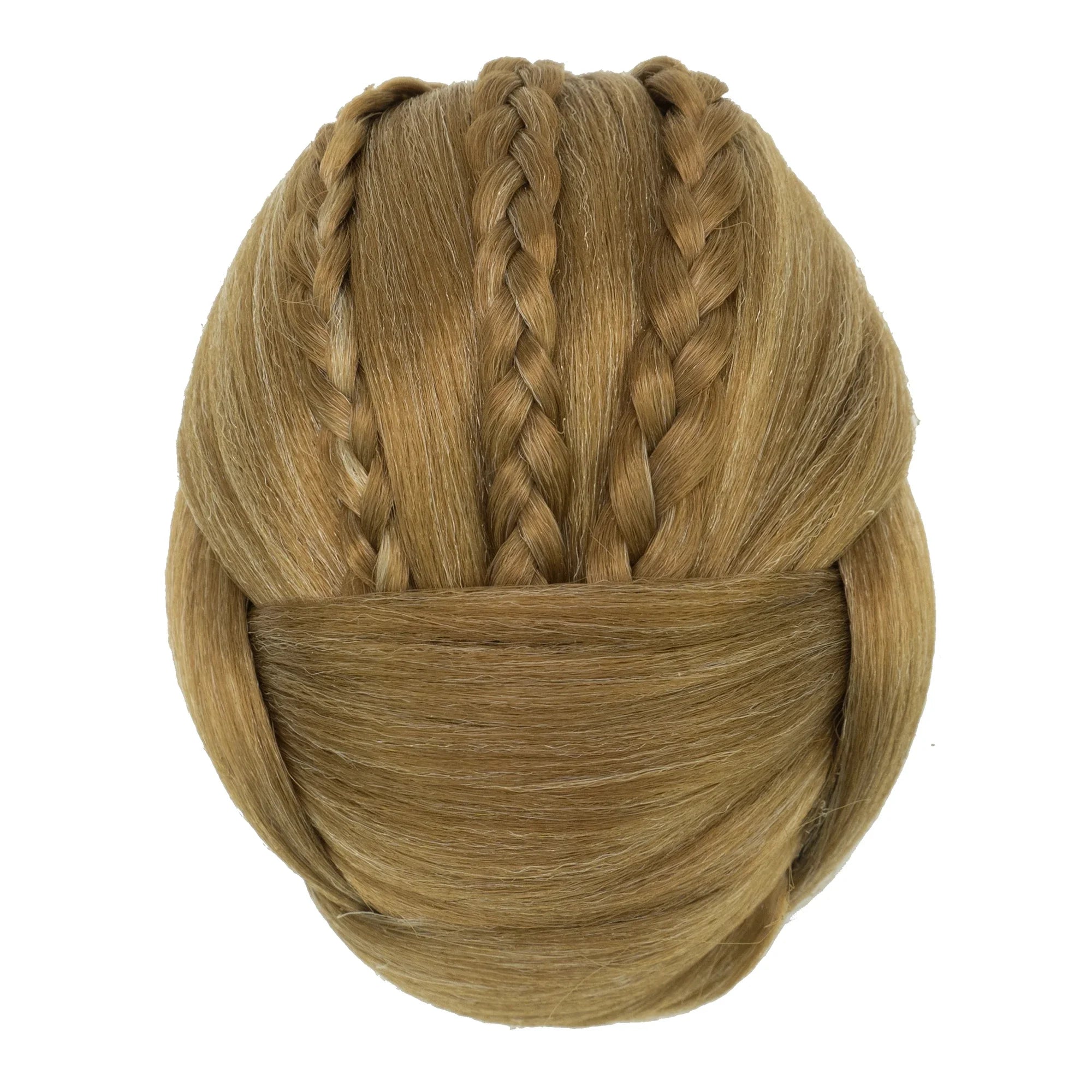 Synthetic Braided Chignon Hair Bun for Elegant Updos - 10