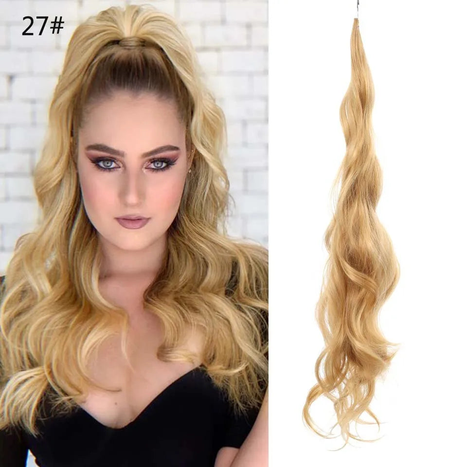 Wavy Wrap Around Ponytail Extension - 8