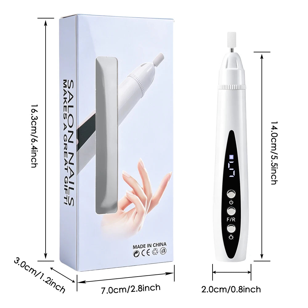 2-in-1 Electric Nail Drill and UV Curing Lamp for Professional Manicures - 15