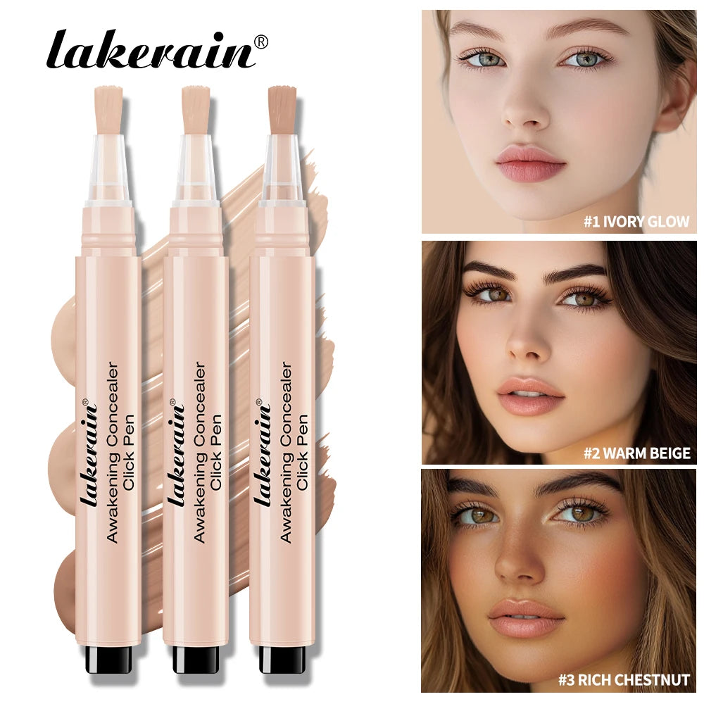 Waterproof Awakening Concealer Click Pen for Natural Brightening Coverage