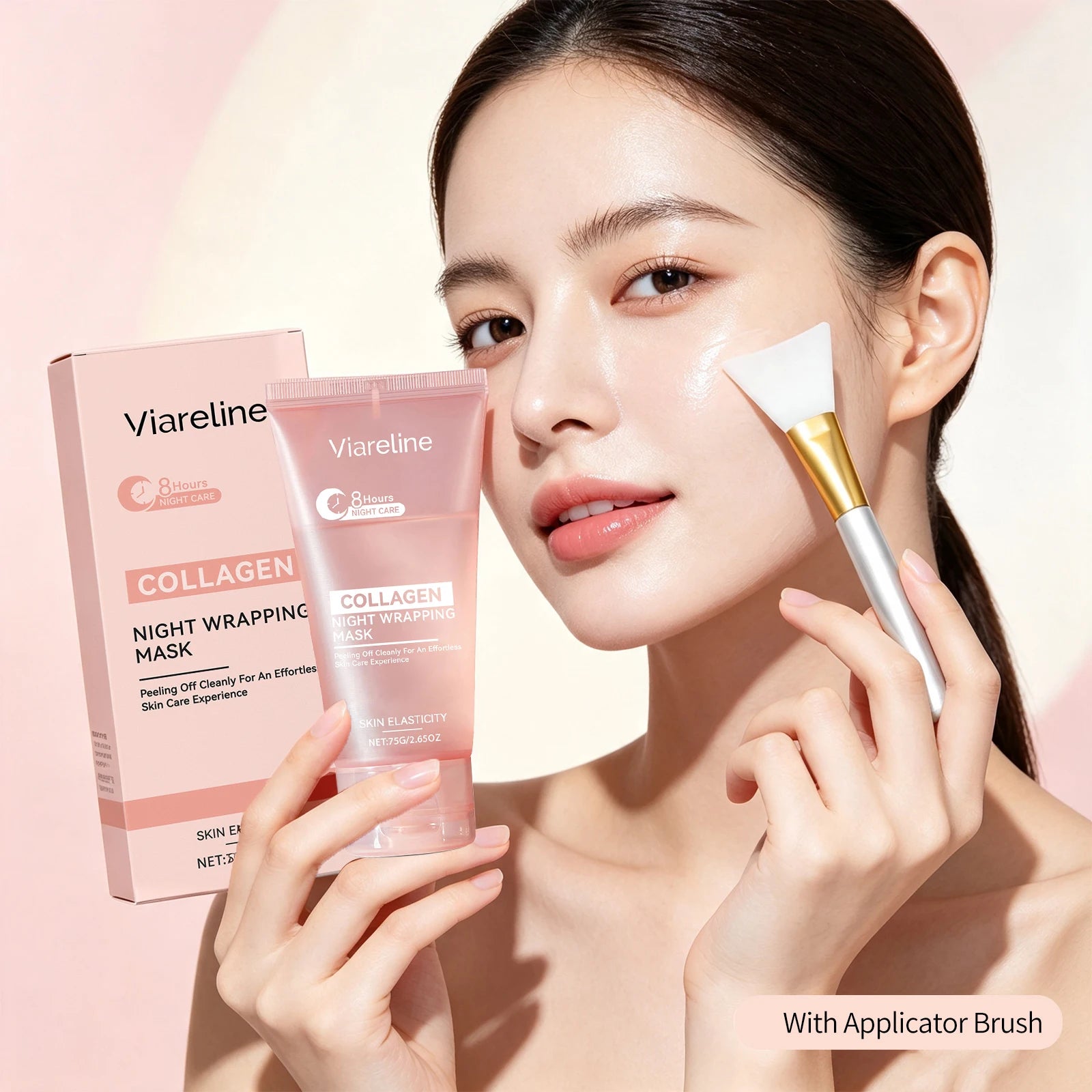 Collagen Overnight Firming Peel-Off Mask for Radiant and Plump Skin - 1