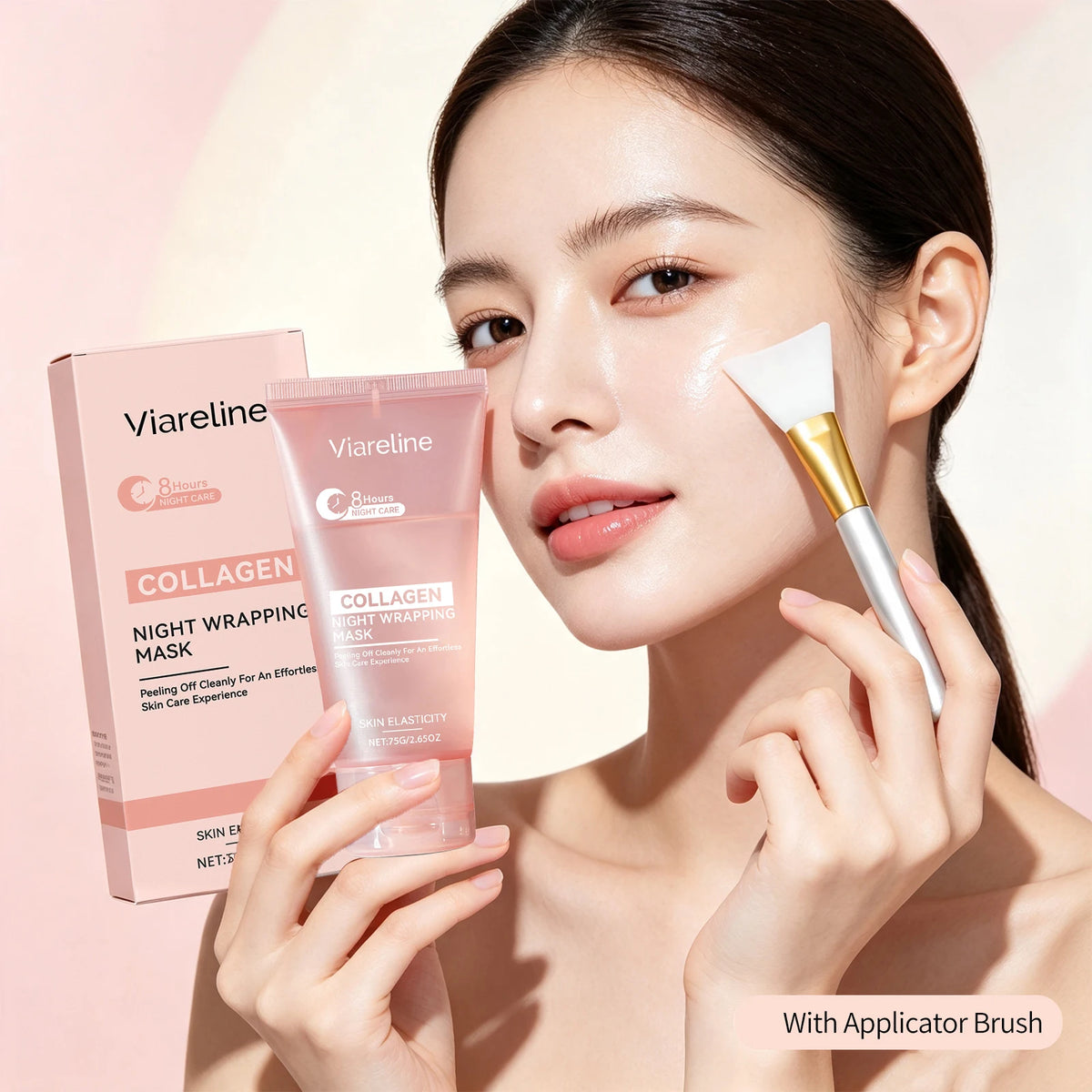 Collagen Overnight Firming Peel-Off Mask for Radiant and Plump Skin