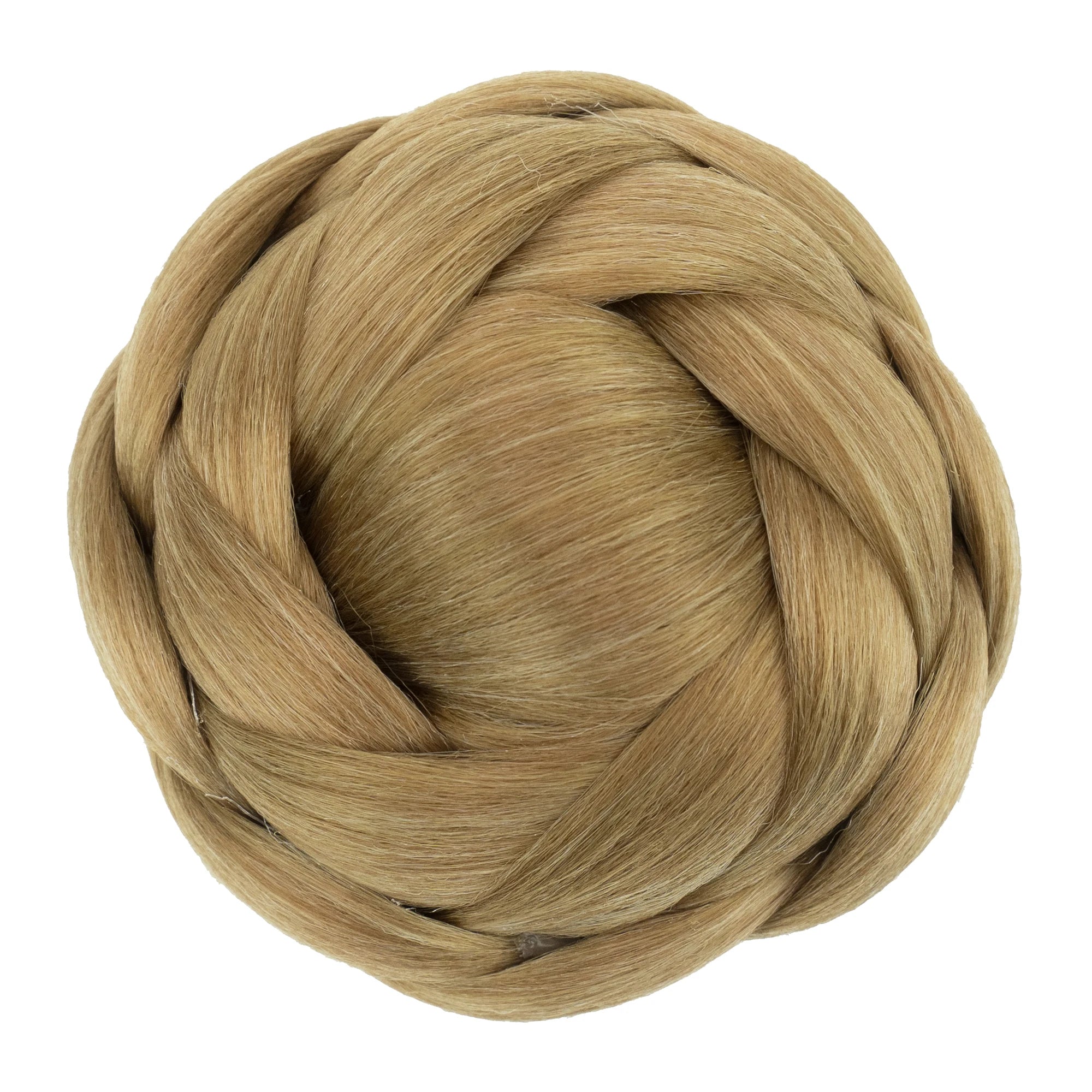 Synthetic Braided Chignon Bun Hair Extension Clip-In - 2