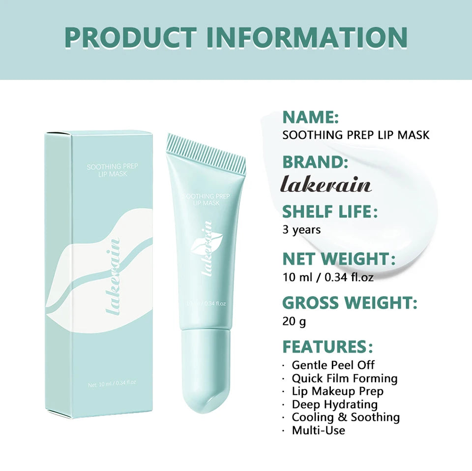 Cooling Peel-Off Lip Mask for Hydrating and Smoothing Dry Cracked Lips - 15