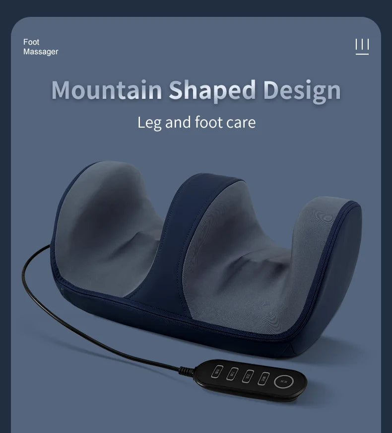 Multifunctional Shiatsu Foot and Calf Massager with Soothing Heat