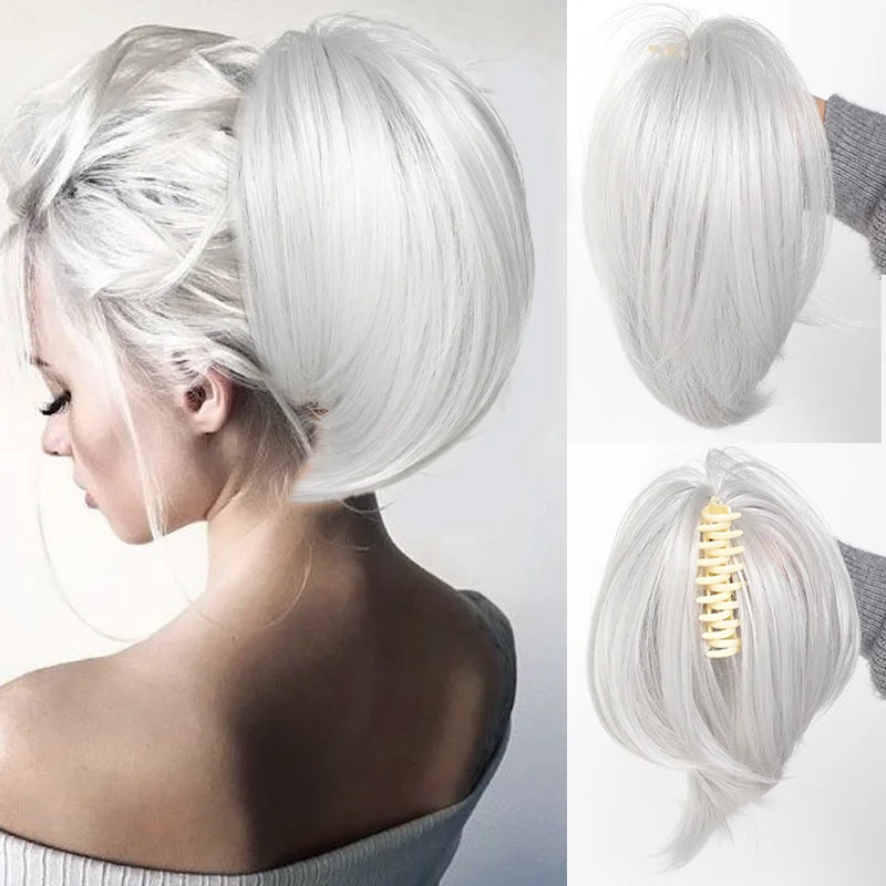 Messy Bun Hair Extension Clip for Instant Volume - 15