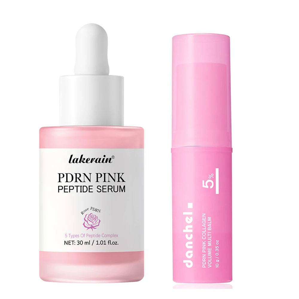 Salmon PDRN Peptide Serum and Collagen Volume Balm Set for Radiant Skin - 34
