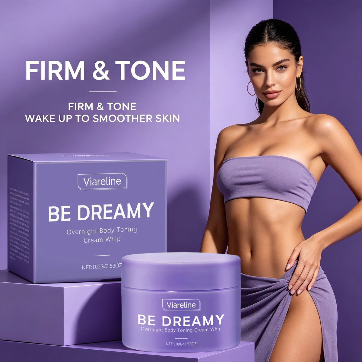 Firming and Tightening Body Cream for Sculpted Skin and Toned Curves