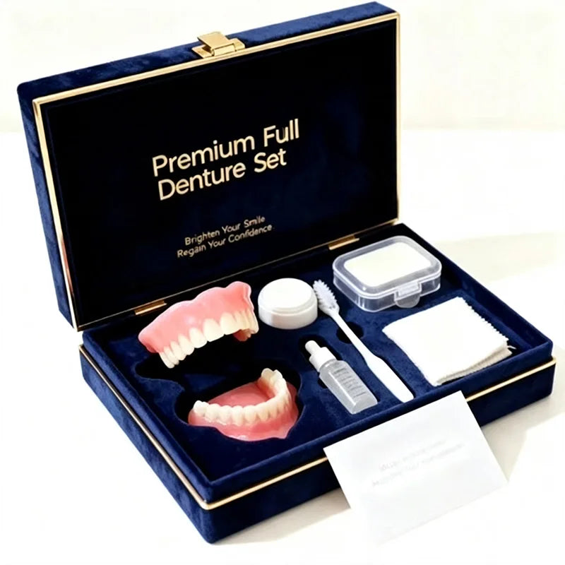 Instant Cosmetic Dentures for Natural Smile and Comfortable Daily Wear - 12