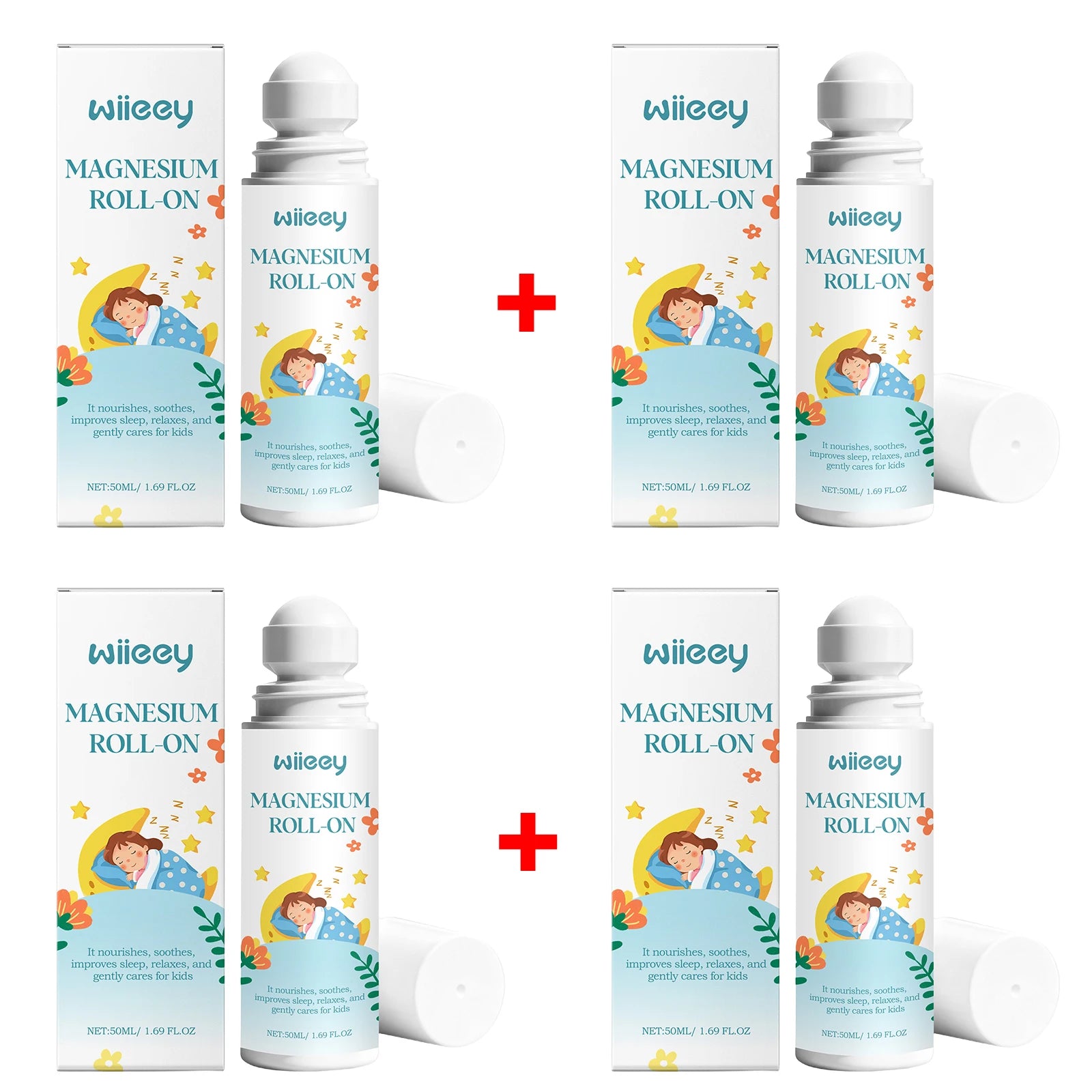 Magnesium Roll-On for Kids Restful Sleep and Body Relaxation - 14