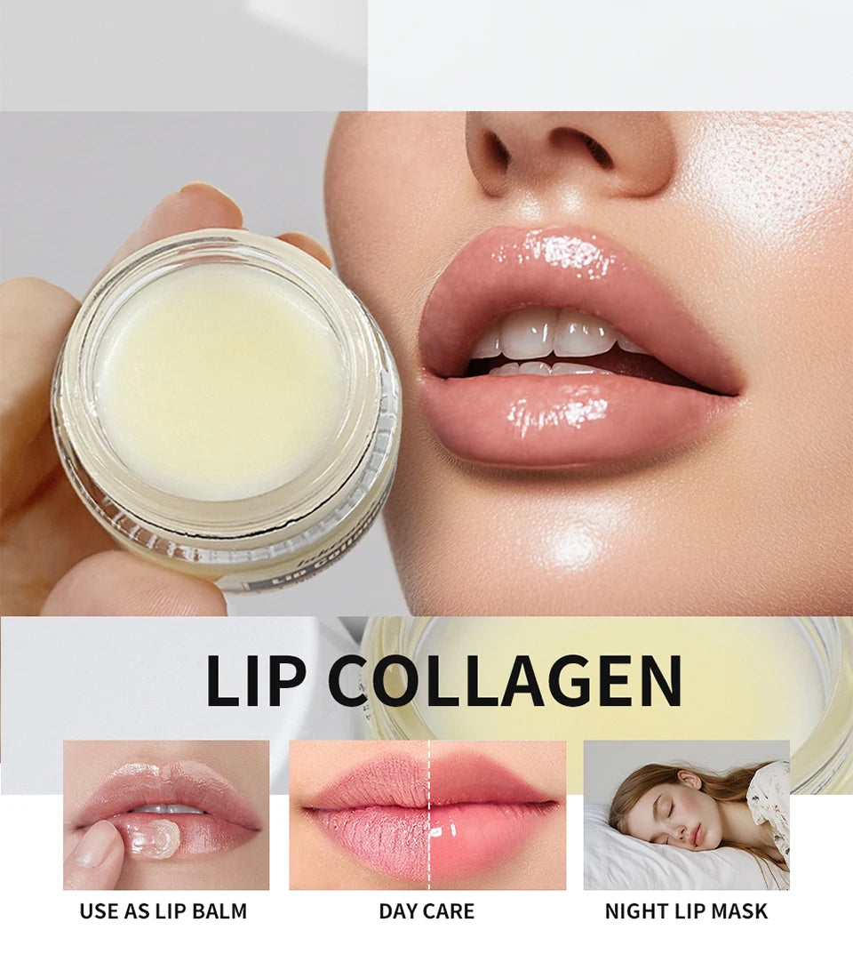 Collagen Infused Moisturizing Lip Repair Mask for Dry and Cracked Lips - 8