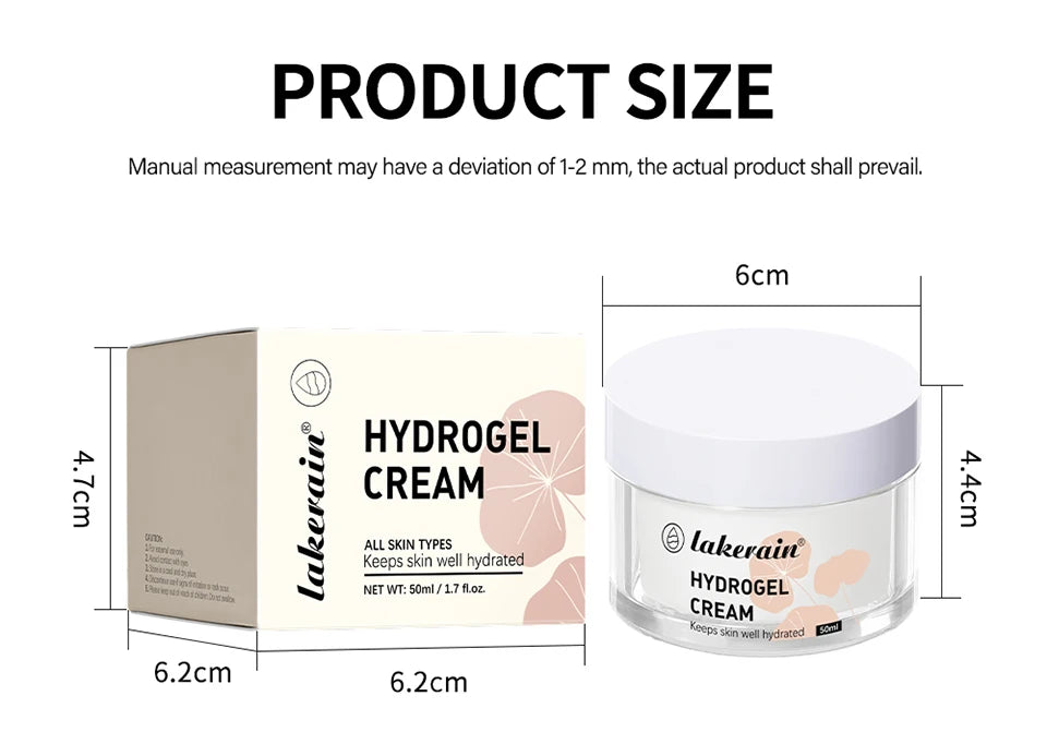 Deeply Hydrating Hydrogel Facial Cream for Smooth and Radiant Skin