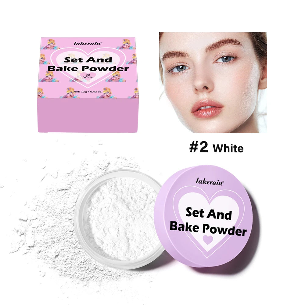 Oil-Absorbing Matte Setting Powder for Long-Lasting Flawless Makeup