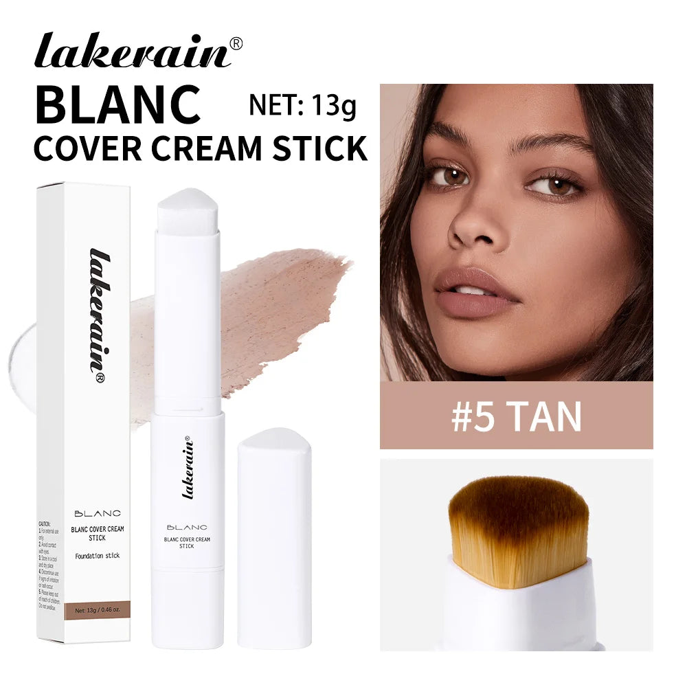 Color-Changing Foundation Stick with Built-in Blending Brush - 25