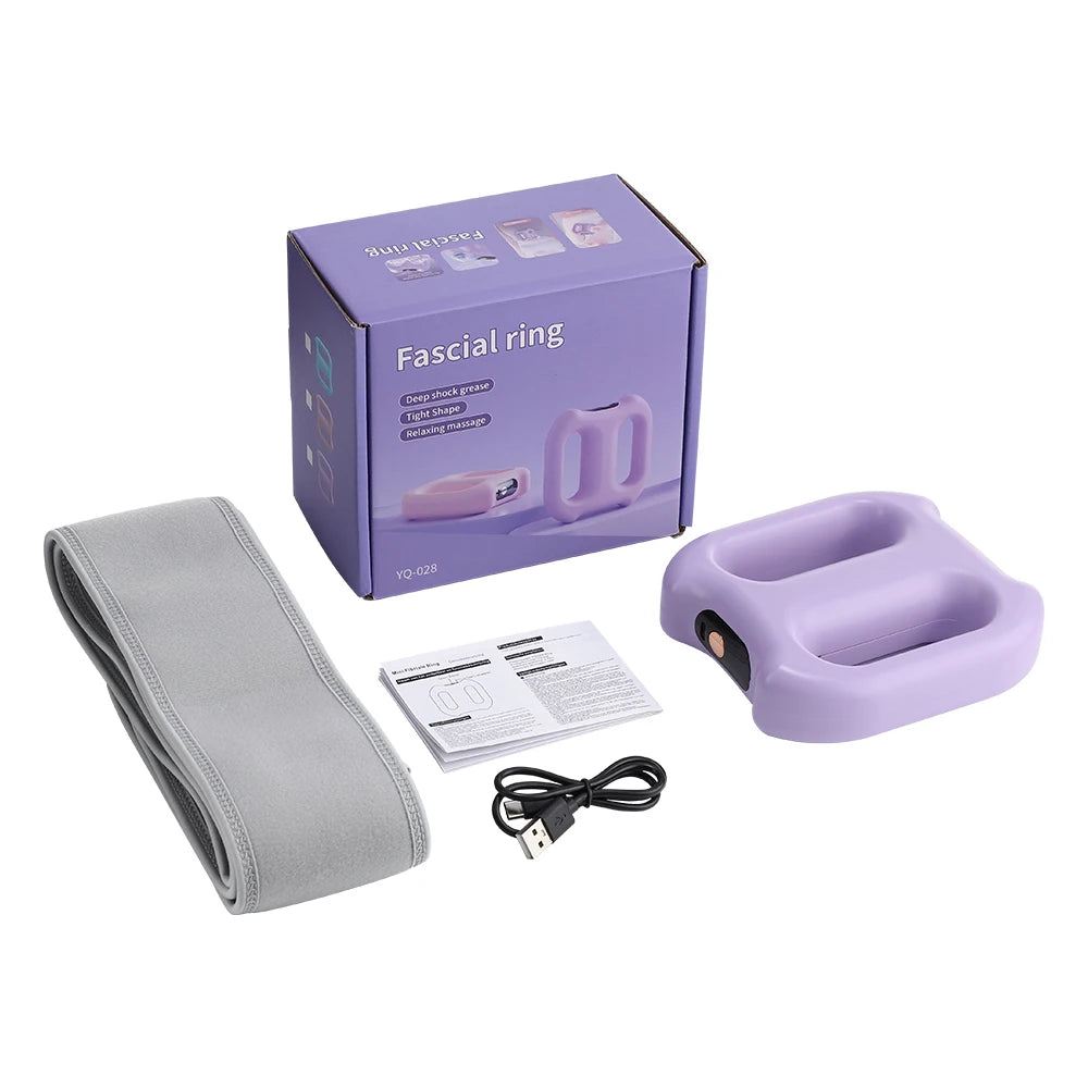 Electric Vibration Fascia Massage Ring for Full Body Relaxation and Recovery - 18