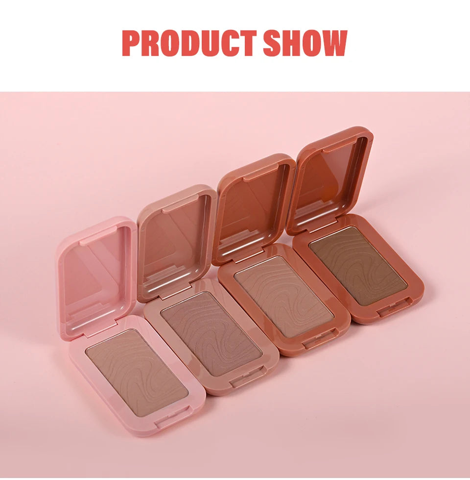 Soft Matte Butter Bronzer Powder for Sculpted and Natural Face Contouring - 17