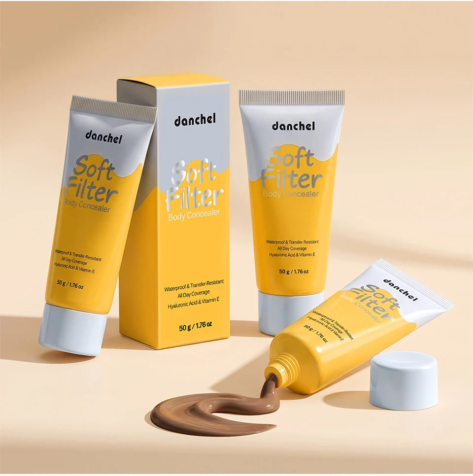Waterproof Full Coverage Body Concealer for Scars Tattoos and Veins - 18