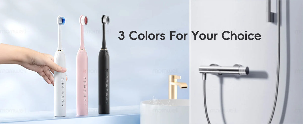 Portable Cordless Water Flosser and Sonic Electric Toothbrush Oral Care Set