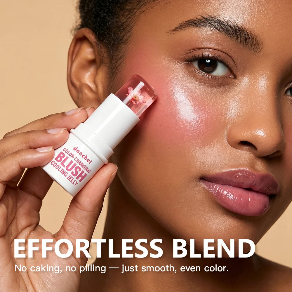 pH Adaptive Color Changing Jelly Blush for Lips Cheeks and Eyes - 11
