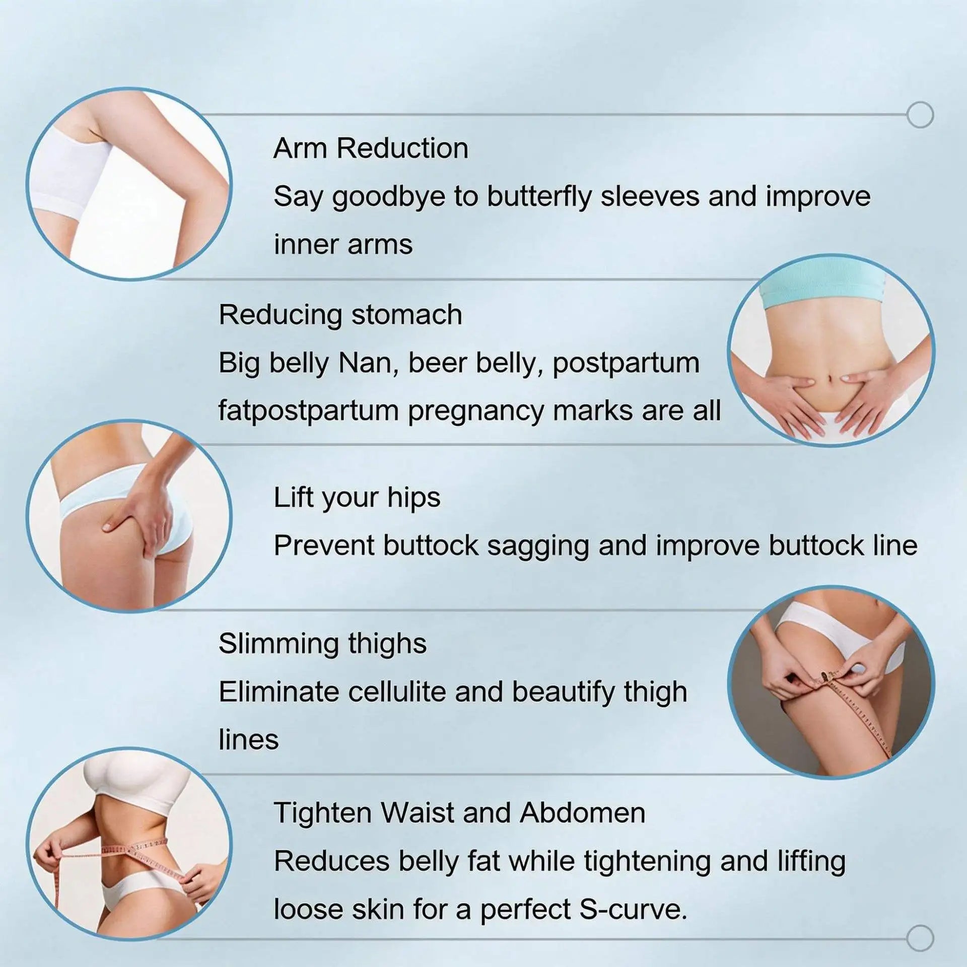 Professional 40K Ultrasonic Cavitation Body Shaping & Skin Tightening Unit - 5