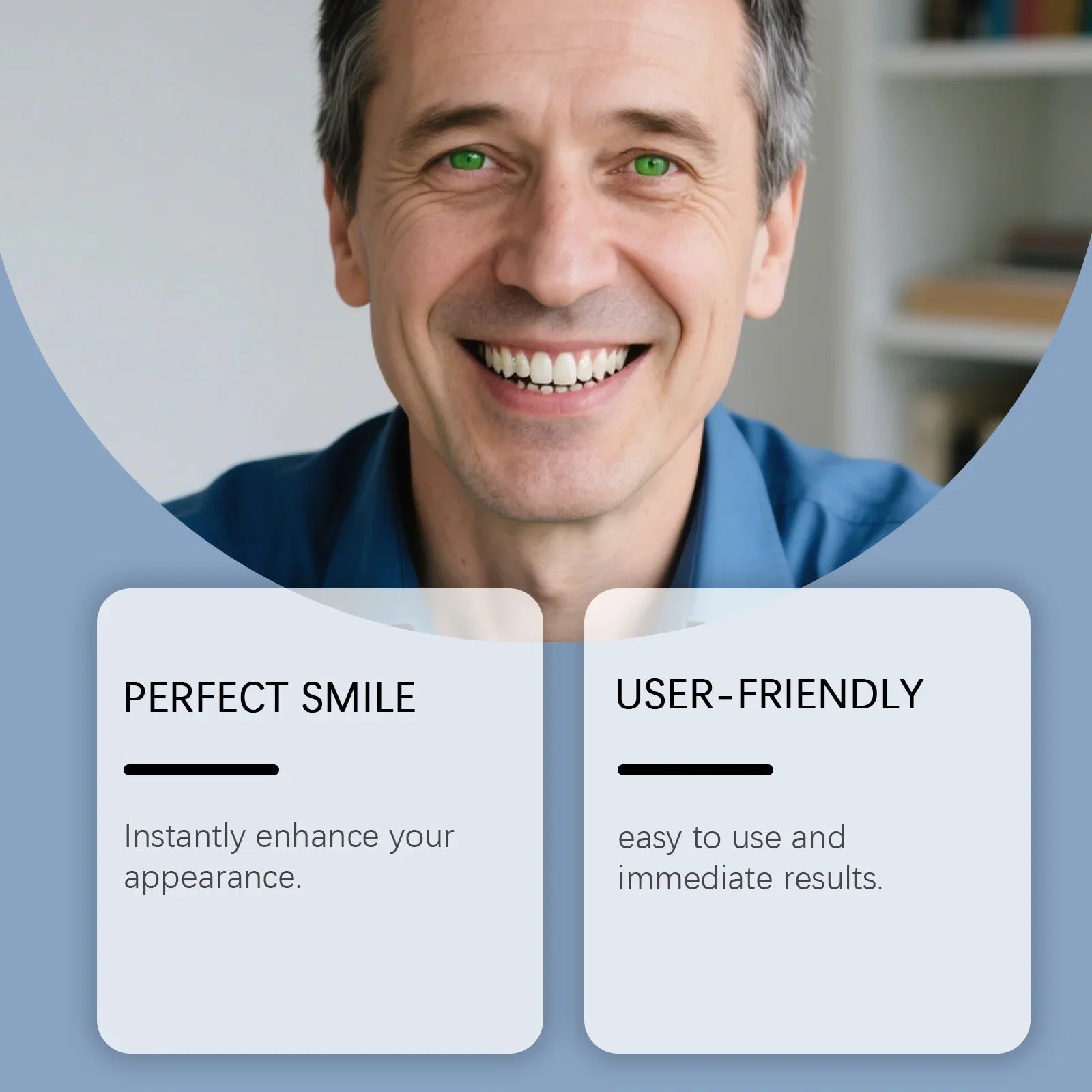 Temporary Cosmetic Denture Kit for Missing Teeth and Smile Restoration - 8
