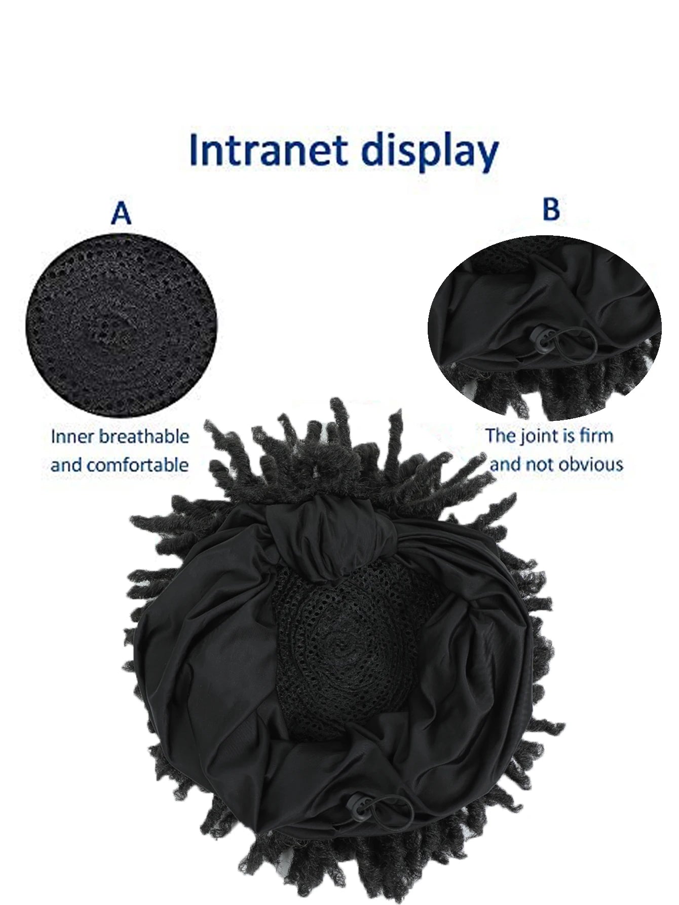 Short Curly Braid Headband Wig for Easy Daily Styling - 6