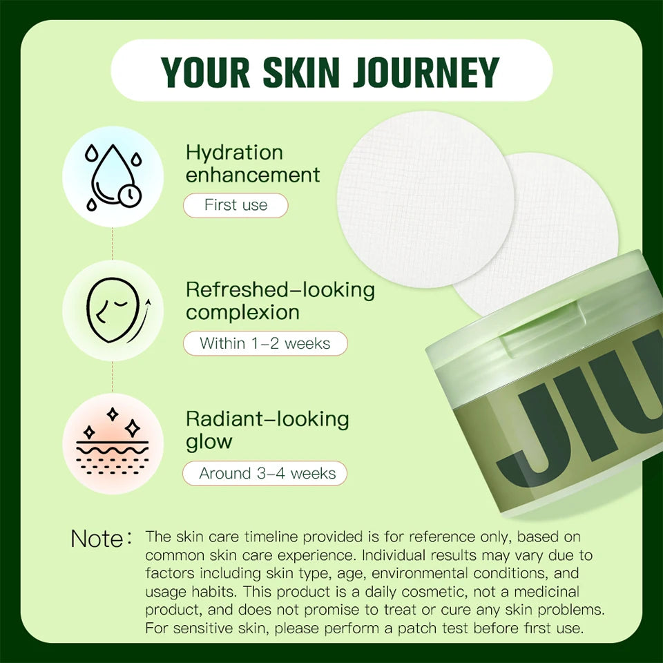 Brightening and Moisturizing Toning Face Pads for Radiant Skin - 12
