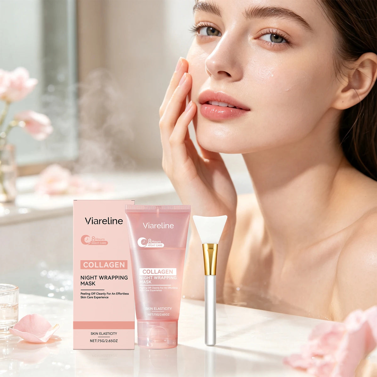 Collagen Overnight Firming Peel-Off Mask for Radiant and Plump Skin