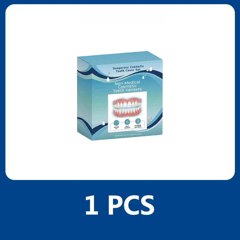 Adjustable Silicone Cosmetic Denture Kit for Natural Smile Transformation - 8