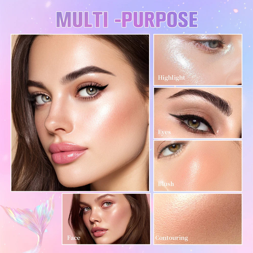 Magnetic DIY Makeup Palette for Eyeshadow Blush and Contour - 5