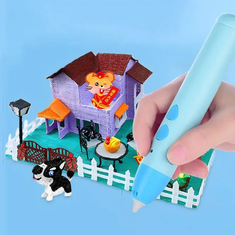 Low Temperature 3D Printing Pen for Kids Creative Drawing and Art - 5