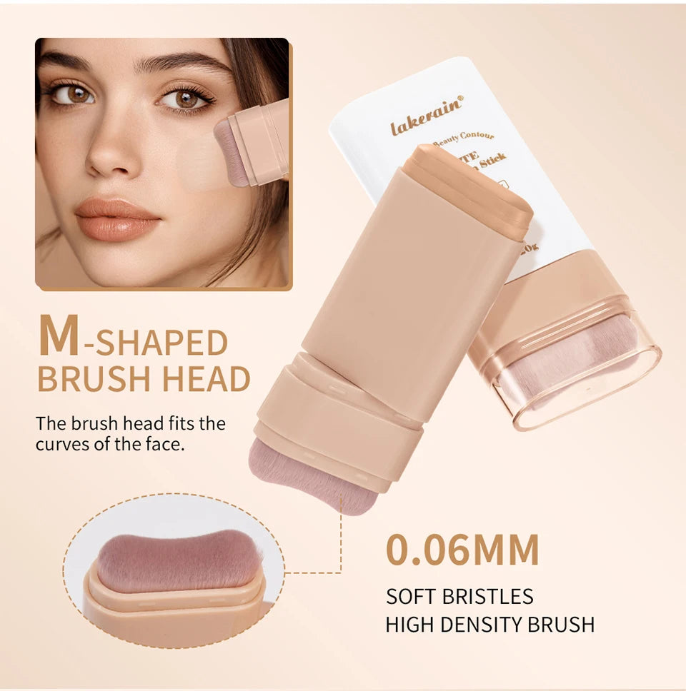 Serum-Boosted Skin Tint Foundation Stick for Radiant Hydrating Coverage
