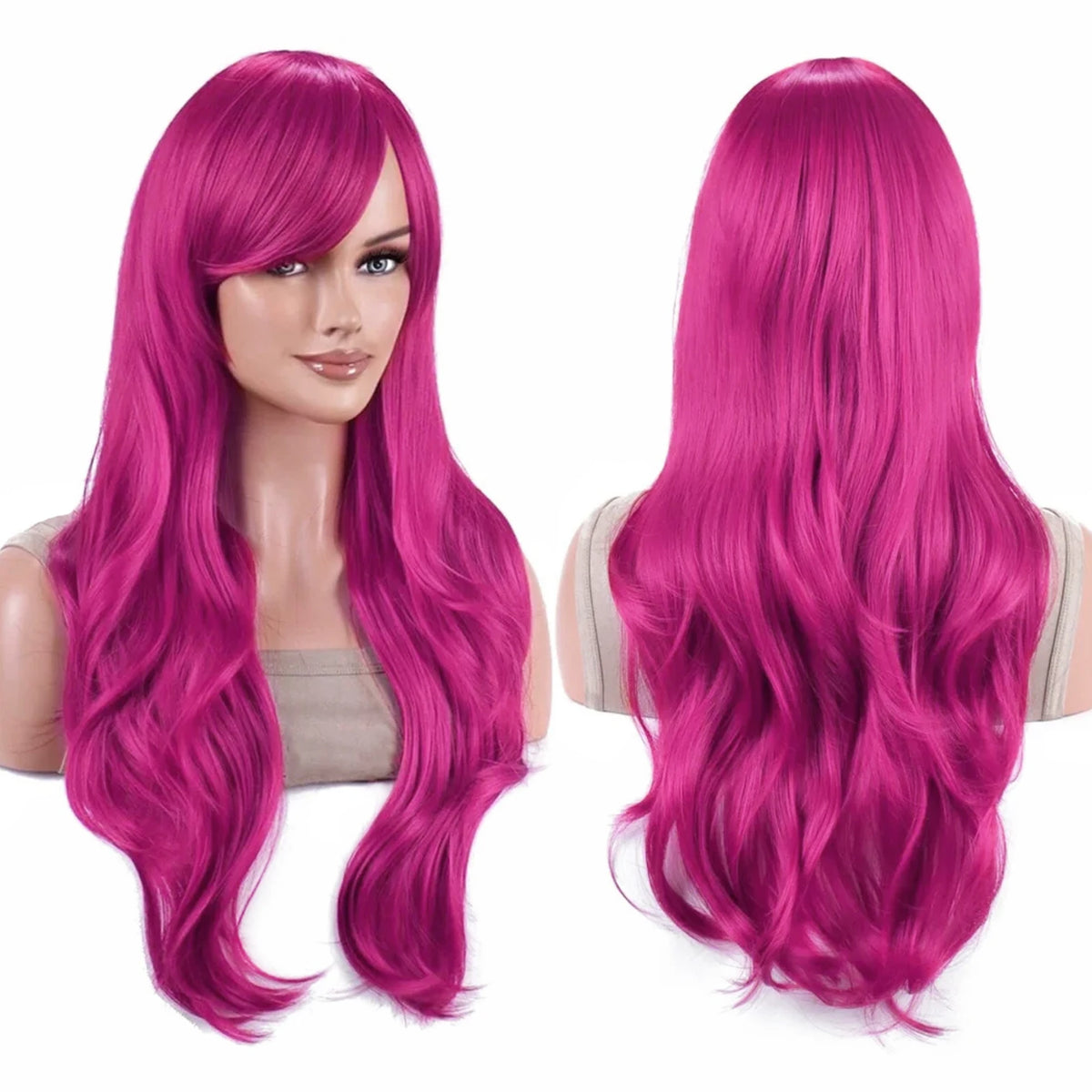 Long Wavy Teal Green Cosplay Wig for Anime Costumes