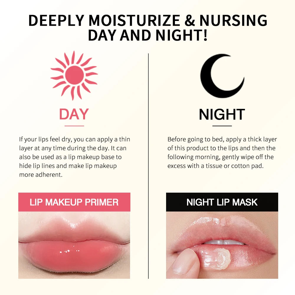 Collagen Infused Moisturizing Lip Repair Mask for Dry and Cracked Lips - 5