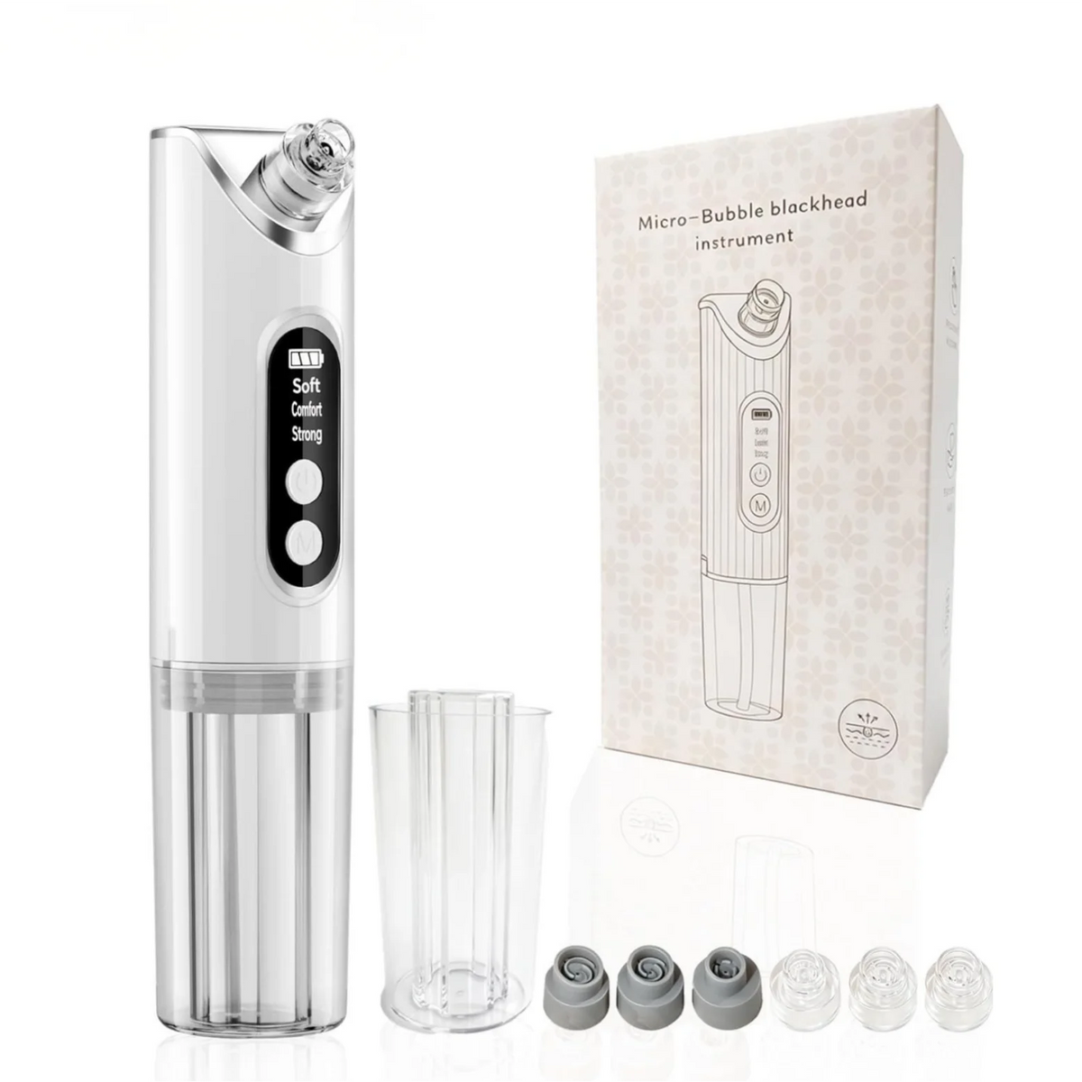 Electric Pore Vacuum and Blackhead Remover for Deep Facial Cleansing
