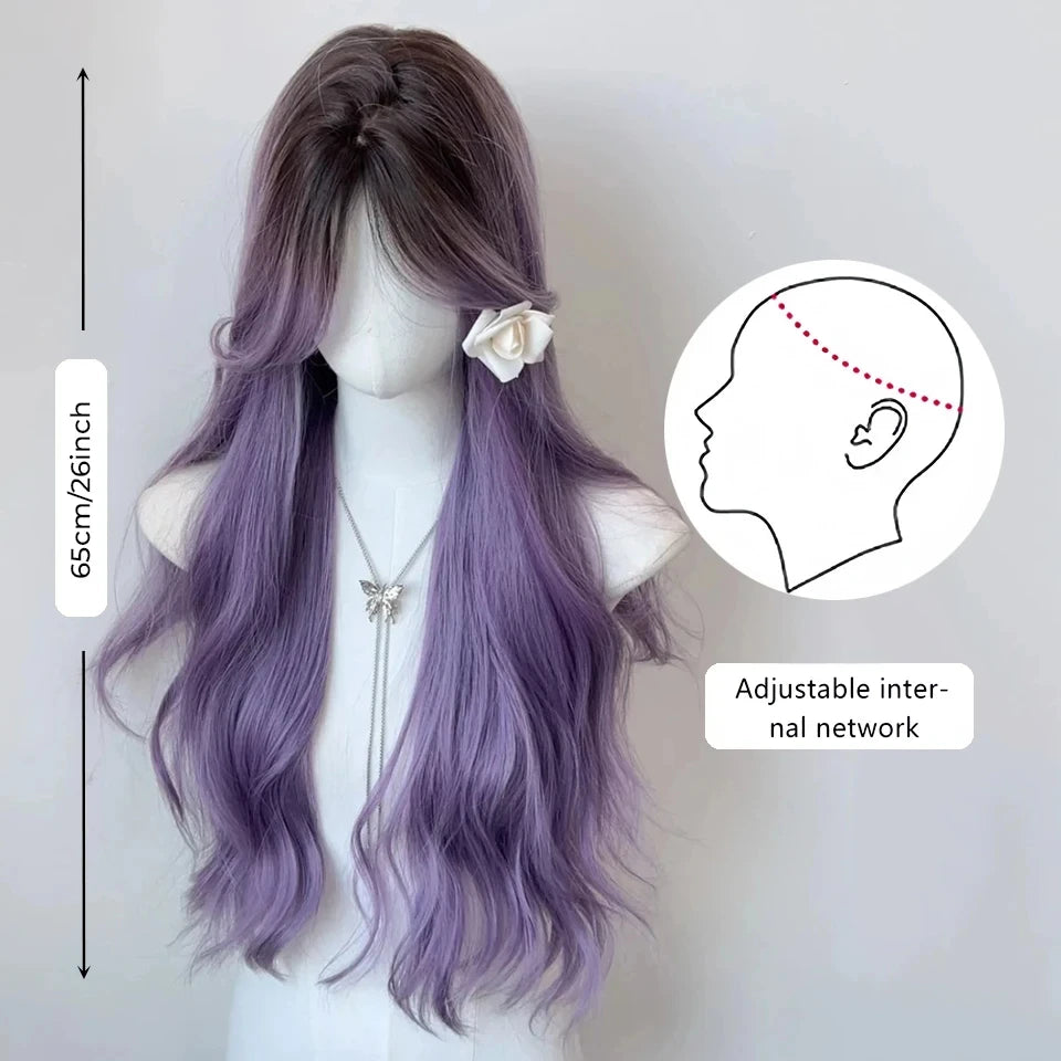 Long Wavy Synthetic Cosplay Wig for Women
