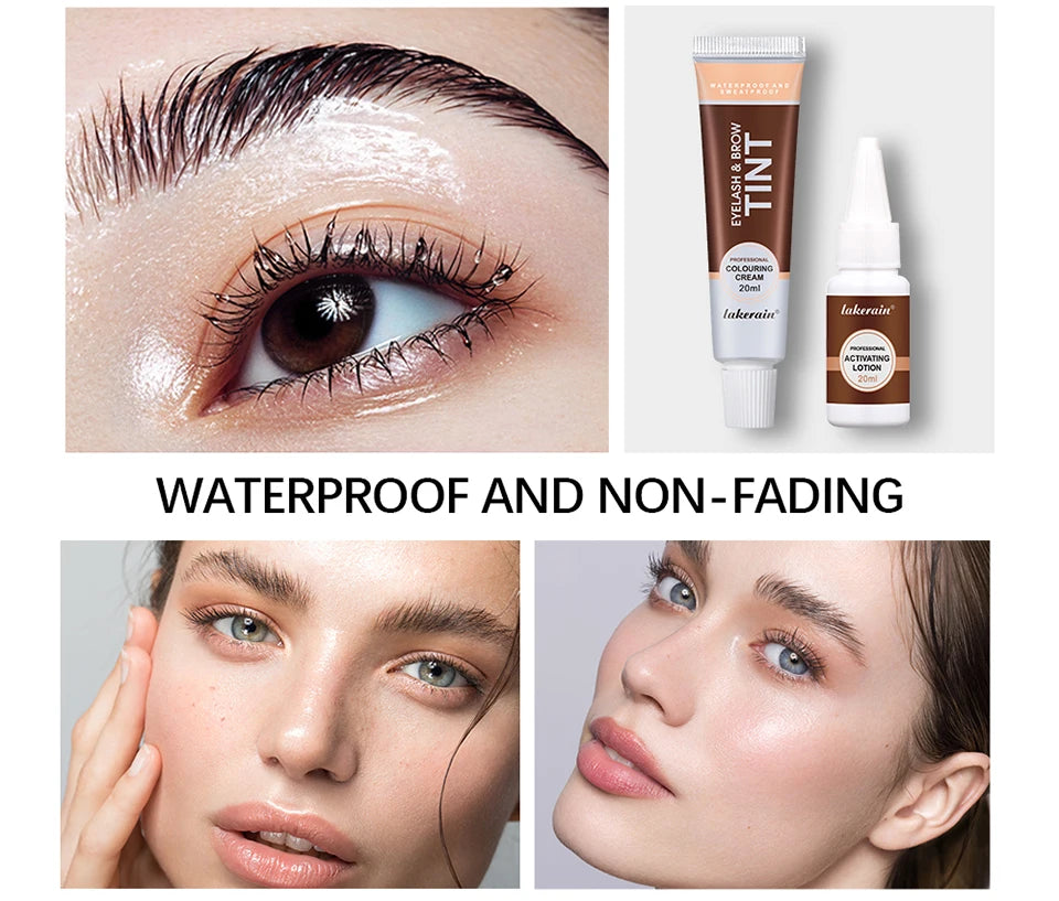 Professional Eyelash and Eyebrow Tinting Kit for Long Lasting Color - 13