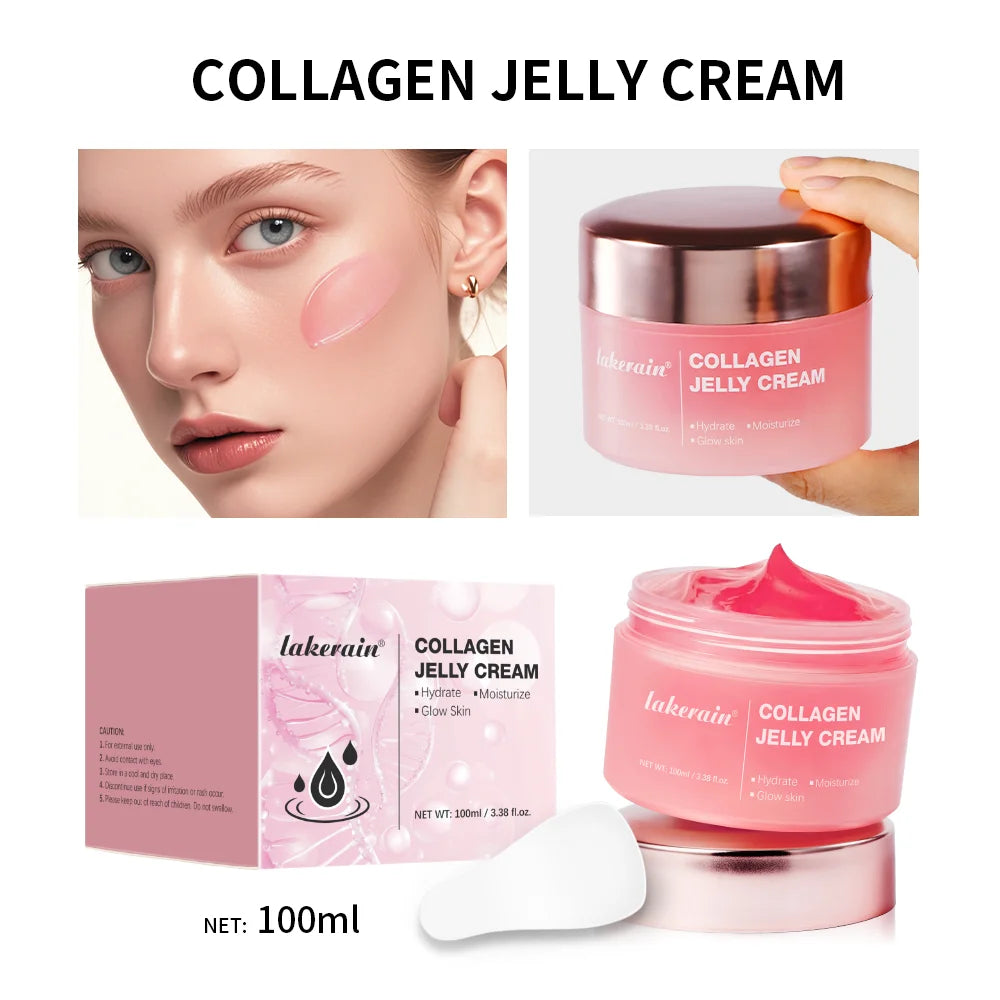 Collagen Jelly Cream for Deep Skin Hydration and Youthful Firmness