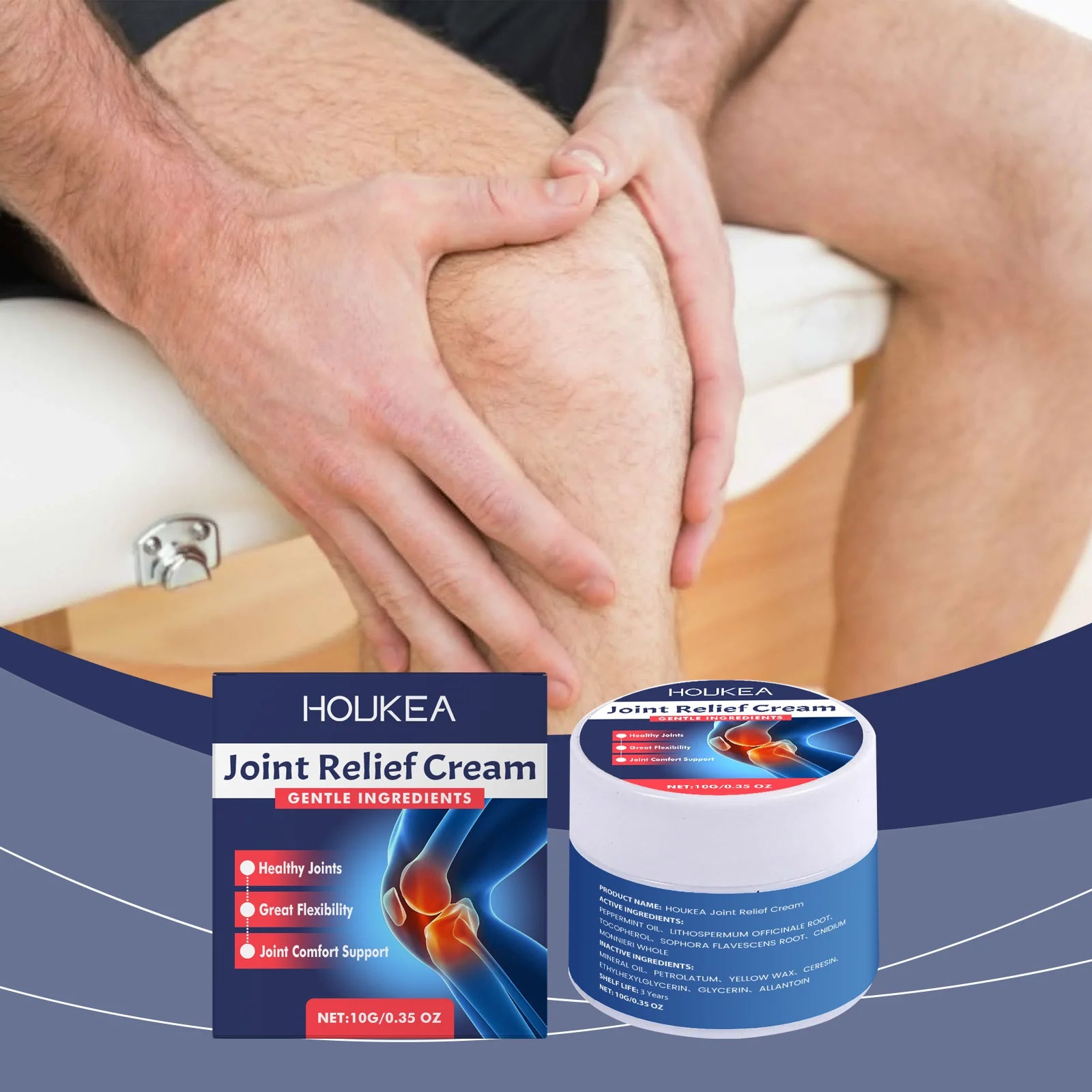 Soothing Joint Relief Massage Cream for Muscle Pain and Flexibility - 7