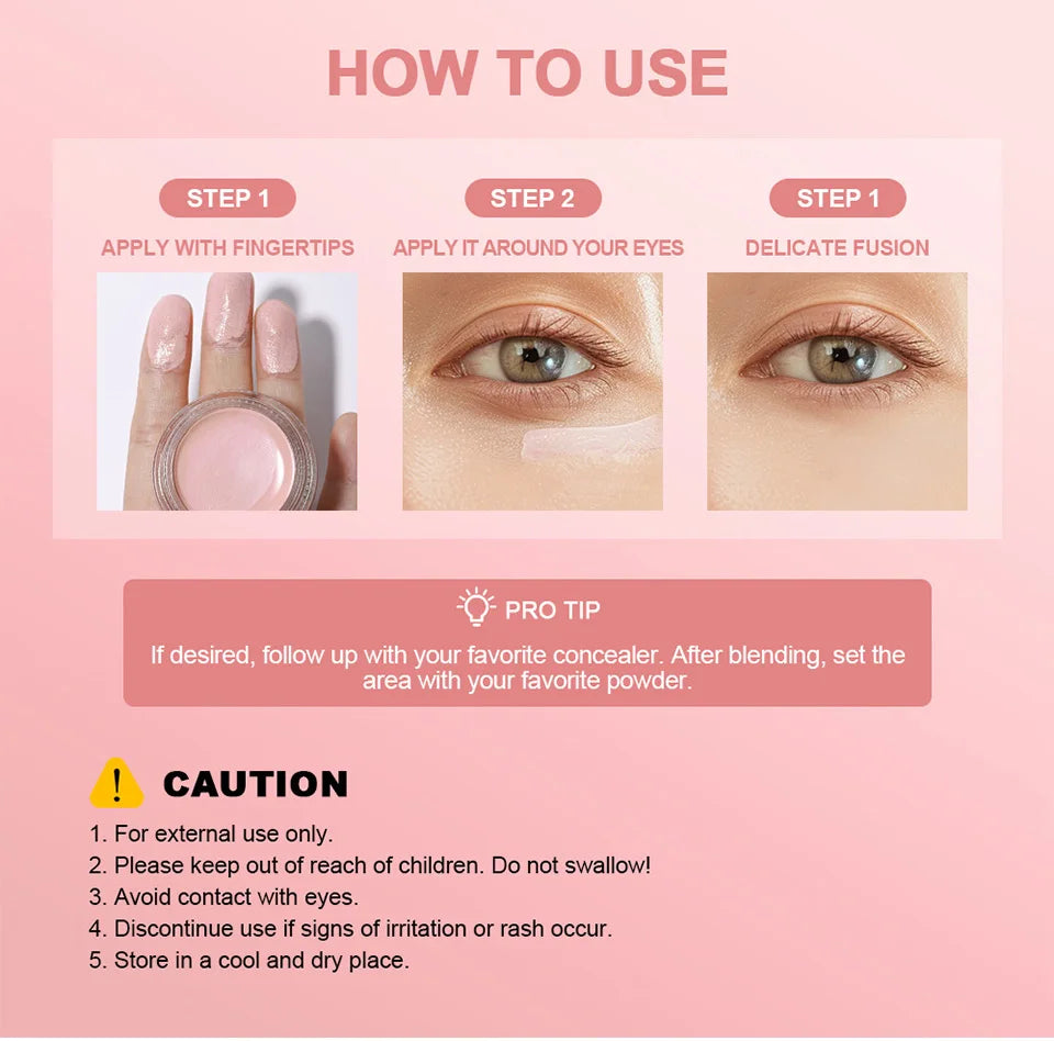 Hydrating Under Eye Brightener Concealer for Radiant Dark Circle Correction