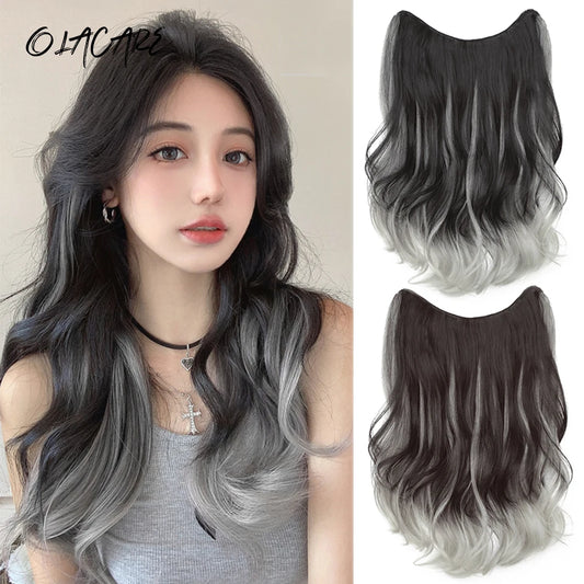 Wavy Clip-In Hair Extensions for Voluminous Styles
