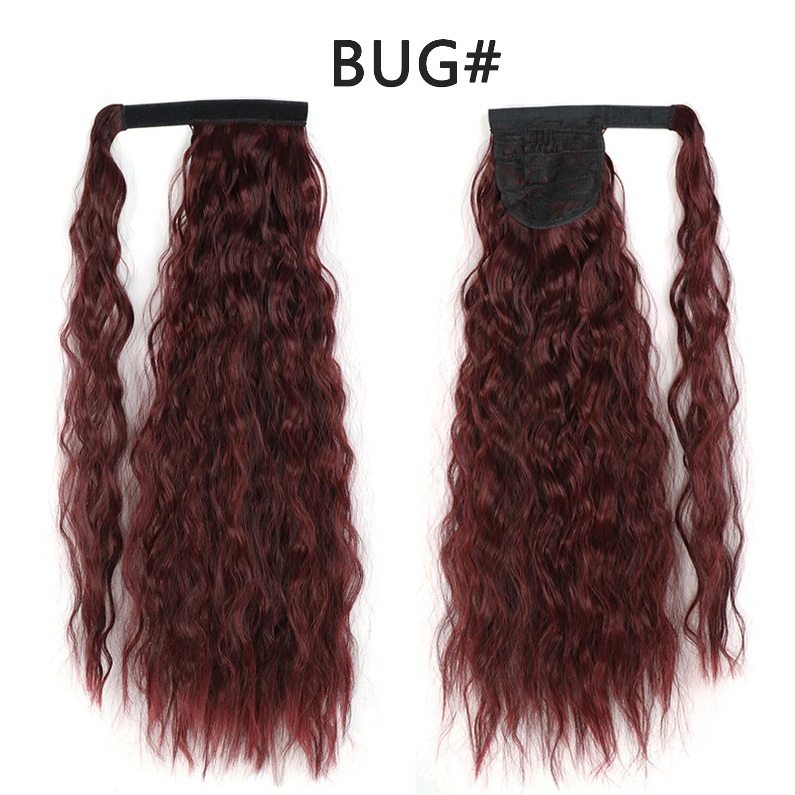 Long Wavy Synthetic Wrap Around Ponytail Extension for Instant Volume - 23