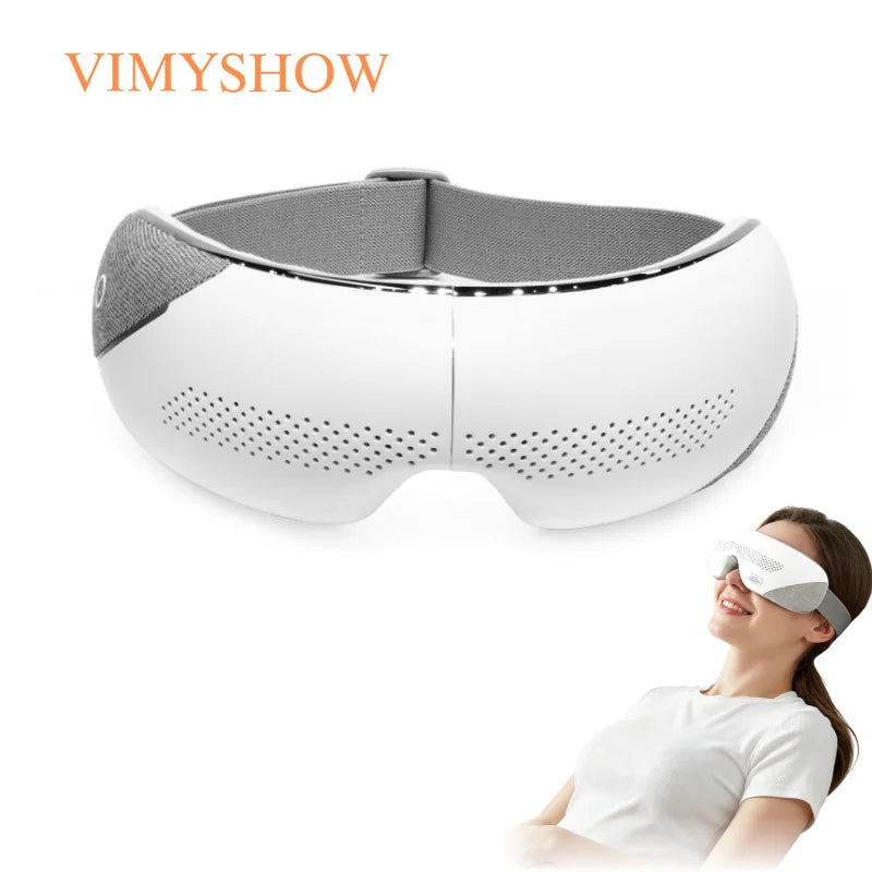 Rechargeable Heated Airbag Eye Massager for Relief and Relaxation - 1