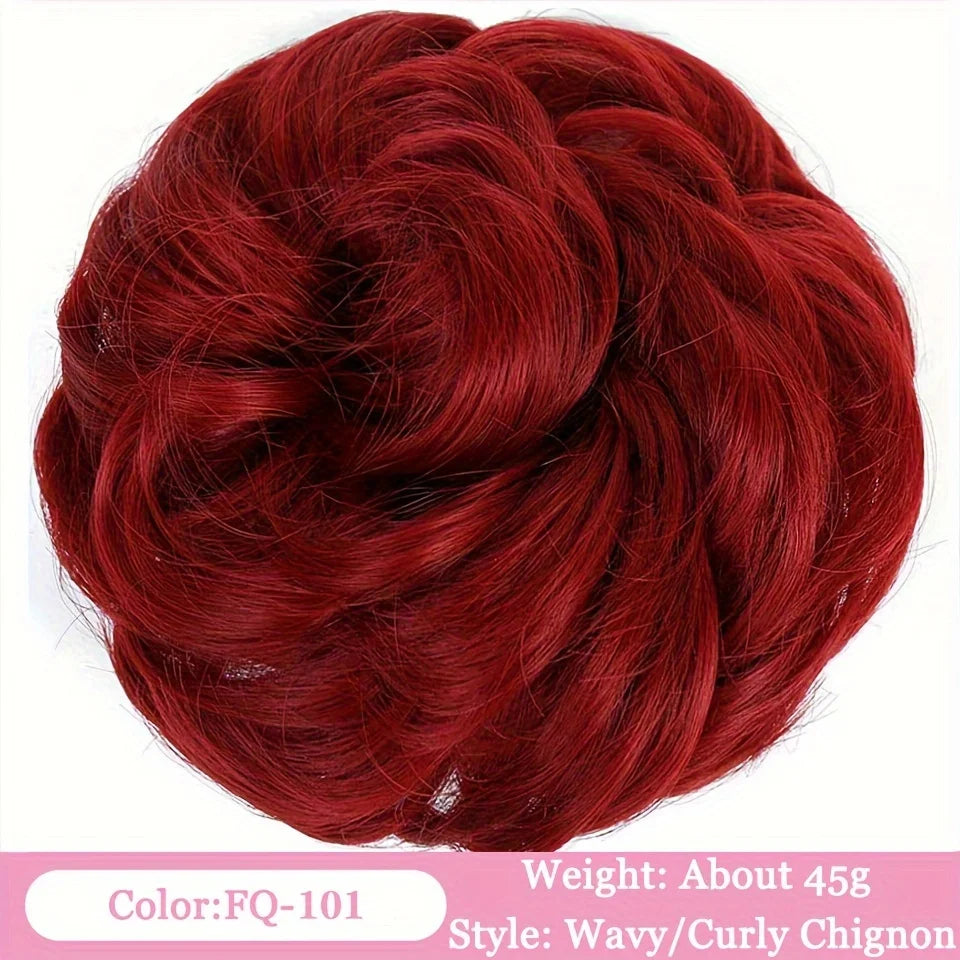 Messy Bun Hair Extension with Elastic Band - 32