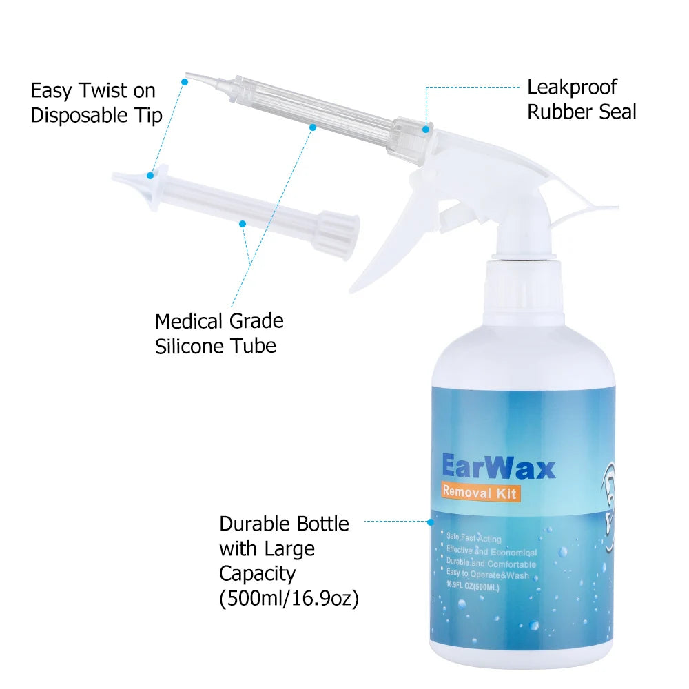 Electric Ear Wax Removal Irrigation System for Adults and Kids - 18