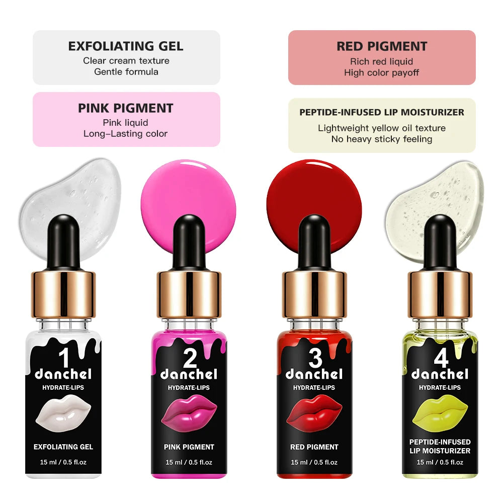 4-Step Complete Lip Care and Hydration Treatment Set