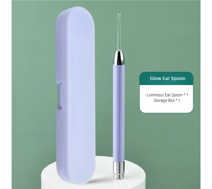 LED Illuminated Ear Wax Removal Tool Kit for Kids and Adults - 18